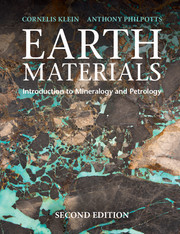 Couverture de l’ouvrage Earth Materials 2nd Edition