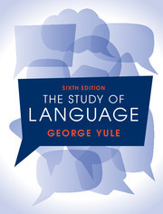 Cover of the book The Study of Language 6th Edition