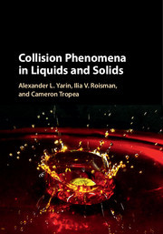 Couverture de l’ouvrage Collision Phenomena in Liquids and Solids