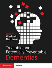 Cover of the book Treatable and Potentially Preventable Dementias