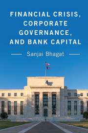 Couverture de l’ouvrage Financial Crisis, Corporate Governance, and Bank Capital