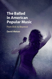 Couverture de l’ouvrage The Ballad in American Popular Music