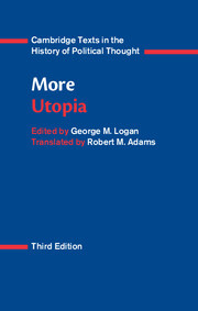 Couverture de l’ouvrage More: Utopia