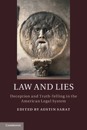 Couverture de l’ouvrage Law and Lies