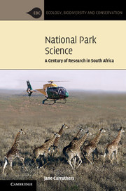 Couverture de l’ouvrage National Park Science