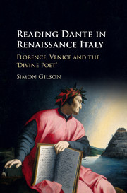 Couverture de l’ouvrage Reading Dante in Renaissance Italy