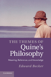 Couverture de l’ouvrage The Themes of Quine's Philosophy