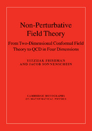 Couverture de l’ouvrage Non-Perturbative Field Theory