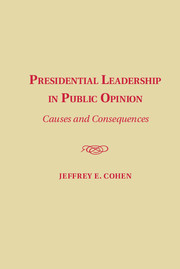 Couverture de l’ouvrage Presidential Leadership in Public Opinion