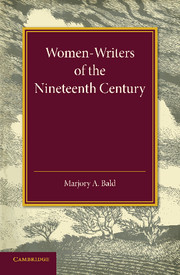 Couverture de l’ouvrage Women-Writers of the Nineteenth Century