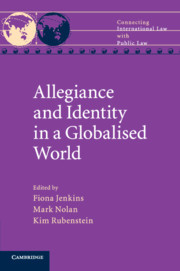 Couverture de l’ouvrage Allegiance and Identity in a Globalised World