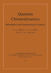Couverture de l’ouvrage Quantum Chromodynamics