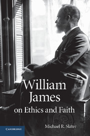 Couverture de l’ouvrage William James on Ethics and Faith
