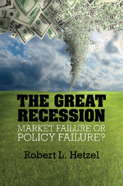 Couverture de l’ouvrage The Great Recession
