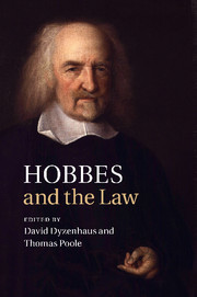 Couverture de l’ouvrage Hobbes and the Law
