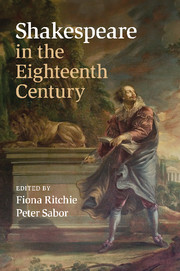 Cover of the book Shakespeare in the Eighteenth Century