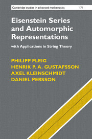 Cover of the book Eisenstein Series and Automorphic Representations