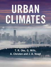 Couverture de l’ouvrage Urban Climates