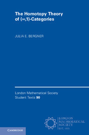 Cover of the book The Homotopy Theory of (∞,1)-Categories