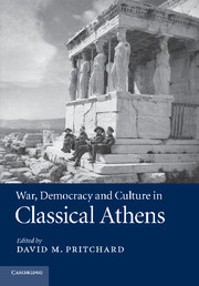 Couverture de l’ouvrage War, Democracy and Culture in Classical Athens