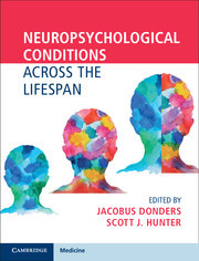 Couverture de l’ouvrage Neuropsychological Conditions Across the Lifespan