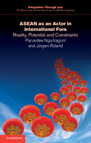 Cover of the book ASEAN as an Actor in International Fora