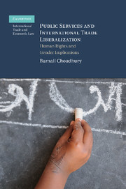 Couverture de l’ouvrage Public Services and International Trade Liberalization