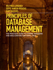Cover of the book Principles of Database Management
