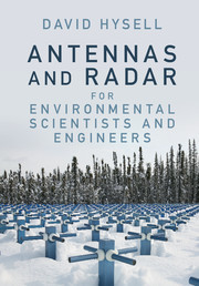 Couverture de l’ouvrage Antennas and Radar for Environmental Scientists and Engineers