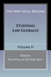 Couverture de l’ouvrage The New Legal Realism: Volume 2