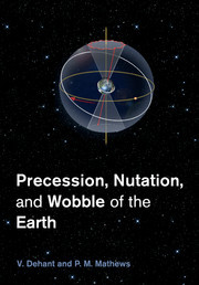 Cover of the book Precession, Nutation and Wobble of the Earth