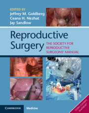 Couverture de l’ouvrage Reproductive Surgery