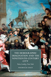 Couverture de l’ouvrage The Demographic Imagination and the Nineteenth-Century City