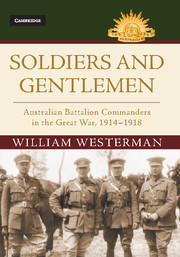 Couverture de l’ouvrage Soldiers and Gentlemen