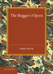 Couverture de l’ouvrage The Beggar's Opera