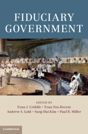 Couverture de l’ouvrage Fiduciary Government