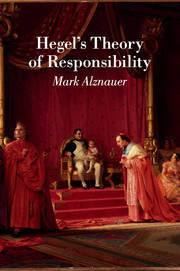 Couverture de l’ouvrage Hegel's Theory of Responsibility