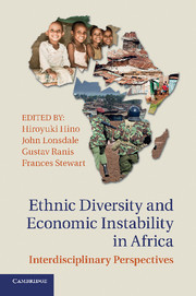 Couverture de l’ouvrage Ethnic Diversity and Economic Instability in Africa