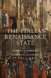 Couverture de l’ouvrage The Italian Renaissance State