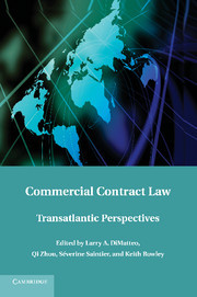 Couverture de l’ouvrage Commercial Contract Law
