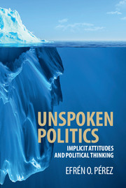 Couverture de l’ouvrage Unspoken Politics