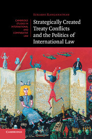 Couverture de l’ouvrage Strategically Created Treaty Conflicts and the Politics of International Law