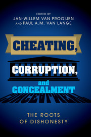 Couverture de l’ouvrage Cheating, Corruption, and Concealment