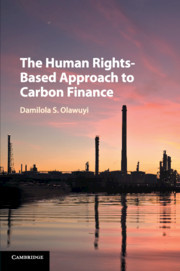 Cover of the book The Human Rights-Based Approach to Carbon Finance