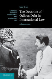 Couverture de l’ouvrage The Doctrine of Odious Debt in International Law