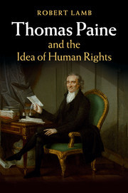 Couverture de l’ouvrage Thomas Paine and the Idea of Human Rights