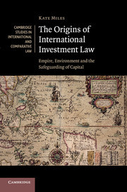 Cover of the book The Origins of International Investment Law