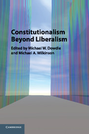 Couverture de l’ouvrage Constitutionalism beyond Liberalism