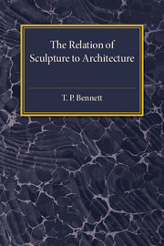 Couverture de l’ouvrage The Relation of Sculpture to Architecture