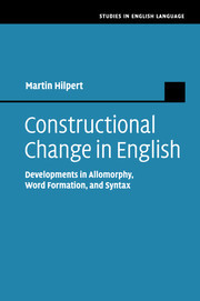 Couverture de l’ouvrage Constructional Change in English